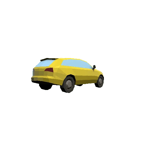 PaperCarsSUV1DayYellow Variant